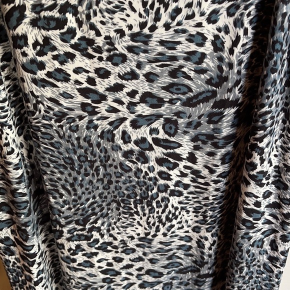NWT EMILY STACY ANIMAL PRINT TANK STYLE CASUAL CHEMISE - Picture 4 of 7
